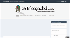 Desktop Screenshot of certificacaobd.com.br